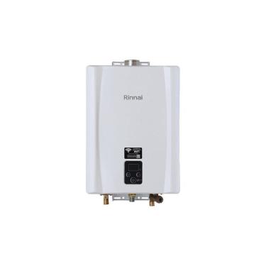 Imagem de Aquecedor a Gás Digital Reu-e171 Feh e17 17 Litros Gn Branco