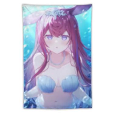 Imagem de LIEGBMEU Sexy Bikini Hot Anime Girl Tapeçaria 101.6 cm x 152.4 cm Interior Exterior Wall Quilt Art Decoração de Tapeçaria Caprichosa, AF105