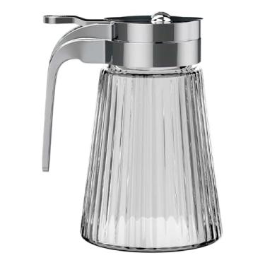 Imagem de Meleira De Vidro Com Dosador E Tampa 270ml Porta Mel Pequeno (1)