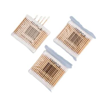 Imagem de Cotonete De Algodão Em Massa, Cabeça Dupla, 100, 300, 500, 800 Unidade