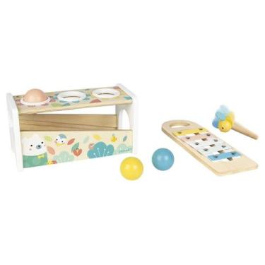 Imagem de Xilofone de Brinquedo Pure Xilofone Tap Tap Janod, Colorido