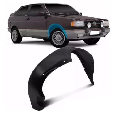 Imagem de Par de Parabarro Dianteiro Gol G1 G2 1987 a 1997 Preto - DTS