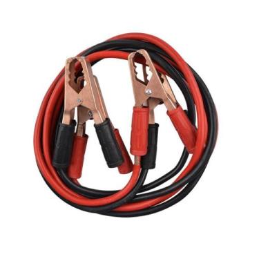 Imagem de Kit 2 Cabos Para Recarga de Bateria Automotiva 300 AMP 2,2 Metros - ST