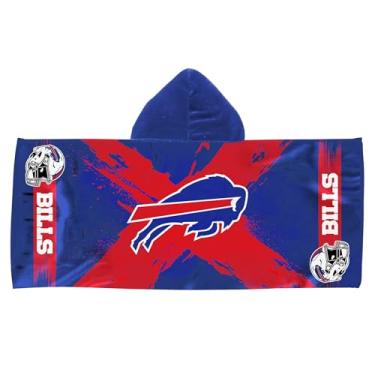 Imagem de Northwest Buffalo Bills NFL Cross Out Youth Toalha de microfibra com capuz 52 x 51 polegadas
