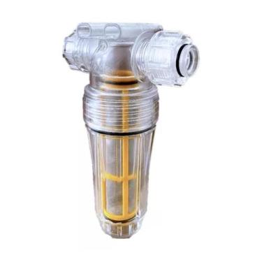 Imagem de Filtro de Linha Copo Longo para Mangueira 1/2" - Transparente - Magnoj