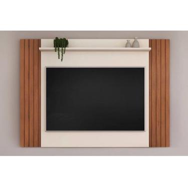 Imagem de Painel para Salas com Tv até 55 Trend Ripado Extensível - Élpis Móveis