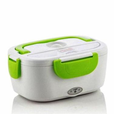 Imagem de Marmita Térmica Elétrica Portátil Veículo Veícular Carro Caminhão Cinz