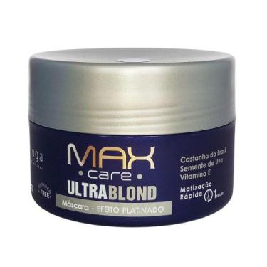 Imagem de Máscara Ultra Blond Efeito Platinado Voga Max Care Blond 240g