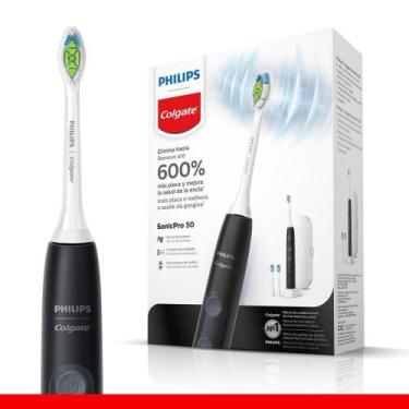 Imagem de Escova Dental Elétrica Philips Colgate Sonic Pro 50 Recarregável