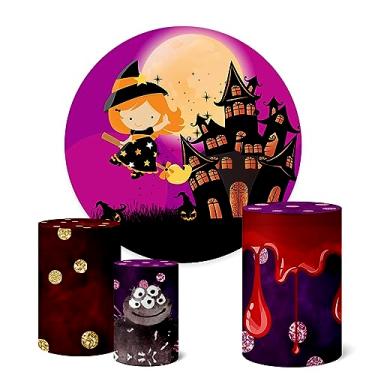 Imagem de Trio Capas Cilindro e Painel Festa 1,50m Halloween (K1HAL0005)