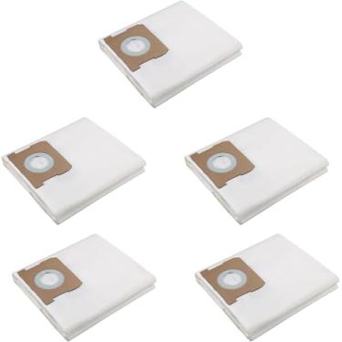 Imagem de 5 peças de sacos de pó de substituição para aspirador de pó seco e molhado Karcher WD1/MV1, sacos de filtro para limpeza de casa e cozinha