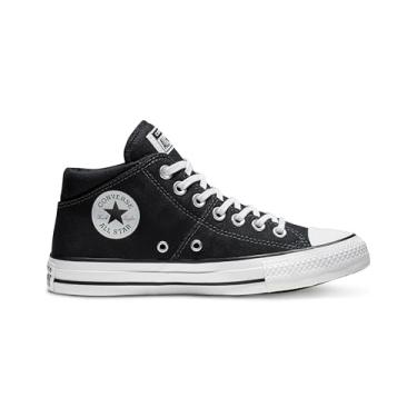 Imagem de Converse Tênis feminino Chuck Taylor All Star de cano alto, Preto/Preto/Branco, 5 Women/3 Men