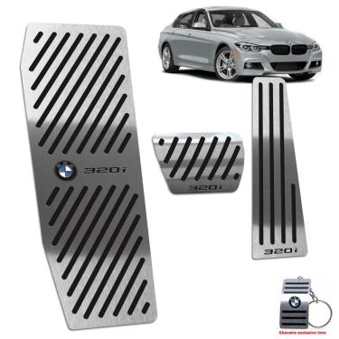 Imagem de Pedaleira Aut + Descanso Bmw 320i M Sport 2015 A 2019 Preto