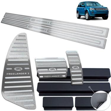 Imagem de Descanso Pedaleira Soleira Land Rover Freelander 2 Prata