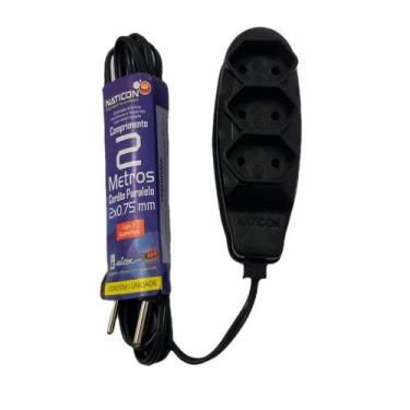 Imagem de Extensao 02m pl 3saida standart na - NATICON