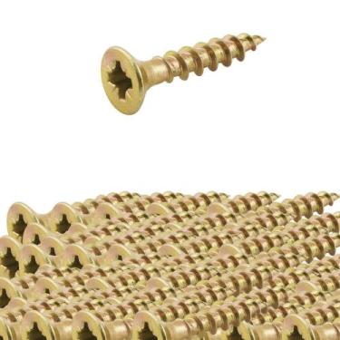 Imagem de Kit 50 parafuso philips 4,5x20 chipboard bucha 06 vonder