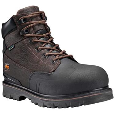 Imagem de Timberland PRO Rigmaster XT Bota de trabalho industrial masculina impermeável com bico de segurança de 15 cm, Marrom, 10.5 Wide