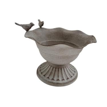 Imagem de IEUDNS Vaso de urna para flores, vaso de flores de metal, plantador de urna, plantador de trombeta para jardim cerimonial