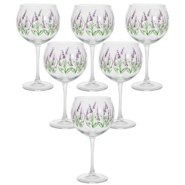 Imagem de Jogo de Taças de Gin Blow Lavanda 630ml 6 peças - Hauskraft