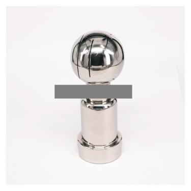 Imagem de WWECCQIJ Bola de limpeza de tanque de rosca fêmea BSP 304 rosca de aço inoxidável 304