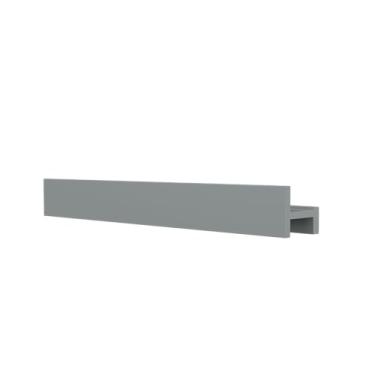 Imagem de Porta Shampoo Linear 80cm Venturi Chumbo Fosco