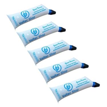 Imagem de 5 Graxa Branca Mecanismo Engrenagem Retentor Rolamento 80gr