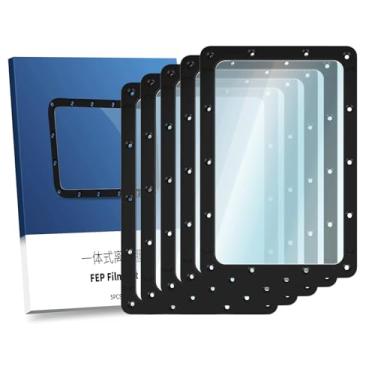 Imagem de 5 peças de filme FEP Photon Mono para tanque de resina FEP - Acessórios para impressora 3D compatíveis com Anycubic Photon Mono 2K / Mono 4K / Photon Ultra/Photon D2-173 x 115,4 mm