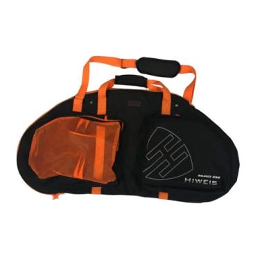 Imagem de KiBcsLic Bolsa de armazenamento para bicicleta de equilíbrio, estojo de transporte para patinetes infantis, capa dobrável de alto desempenho para bicicletas de, Laranja