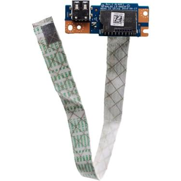 Imagem de Deal4GO Placa de leitor de cartão SD com porta USB F8K78 0F8K78 LS-D807P substituição para Dell Inspiron 15 5565 5567