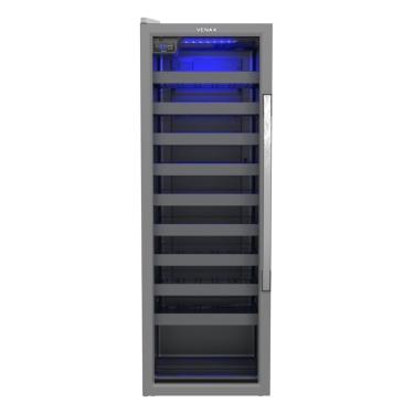 Imagem de Adega Piubella 200 para 50 Garrafas Cinza Porta Invertida 220 V