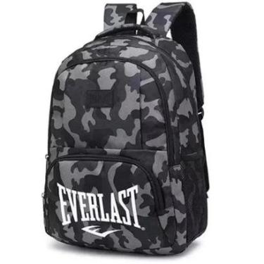 Imagem de Mochila Everlast Unissex Army 20L - Preto/Cinza-Unissex