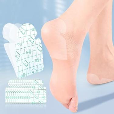 Imagem de Almofadas de proteção de calcanhar acolchoadas ultrafinas para mulheres e homens protetores de gel para calcanhar, 10 peças, 10Pcs