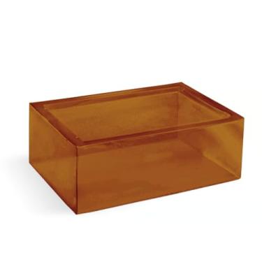 Imagem de Crafter's Choice Base de sabão premium para derreter e derramar glicerina para fazer sabão e projetos de artesanato DIY, bloco de 4,5 kg (cafeteria)