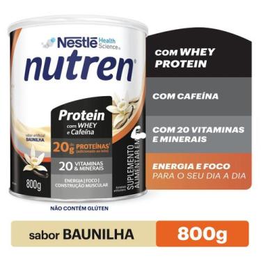 Imagem de Suplemento Alimentar Nutren Protein Baunilha 800g