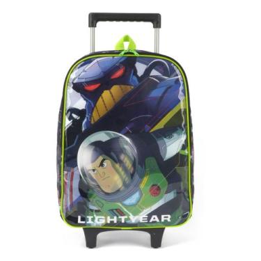 Imagem de Mochila Escolar De Rodinhas Menino Buzz Lightyear Toy Story - LUXCEL, 