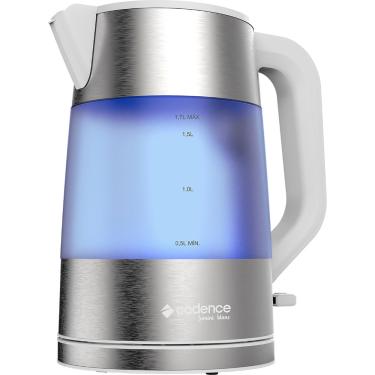 Imagem de Chaleira Elétrica Cadence Lumini Blanc 1,7L - Prata