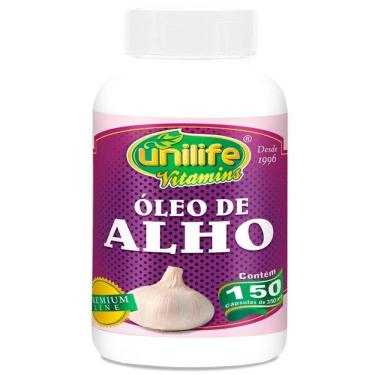 Imagem de Óleo De Alho 350Mg Unilife 150 Cápsulas