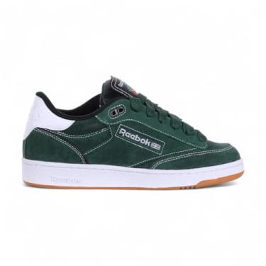 Imagem de Reebok Tênis unissex adulto Club C Bulc Clean, Verde escuro/preto/branco, 42 BR