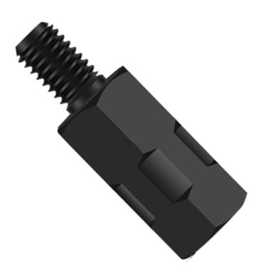 Imagem de Adaptador de espelho de motocicleta | Parafuso extensor de altura de elevação de espelho - Elevadores de visão traseira de motocicleta estáveis para amigos da família adolescentes