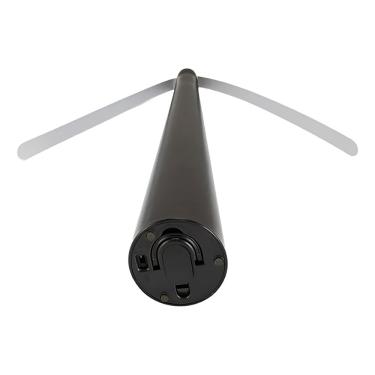 Imagem de Ventilador Repelente de Mosquitos Portátil, Preto, Material ABS, 26cm Altura, 2 Hélices de 39cm, Silencioso, Alimentado por Pilhas AA