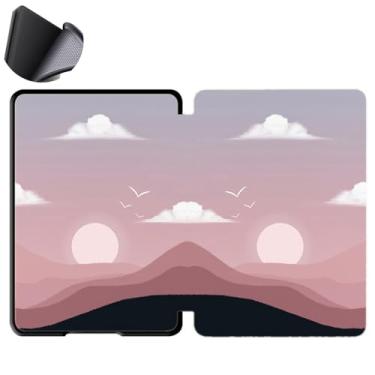 Imagem de Yzlvigrous Capa para Kindle 11th Gen 2024/2022, Casca Traseira de TPU Suave com Sono Automático e Despertar, Modelo Compatível com Tampa de 6 Polegadas: RS23CV/C2V2L3