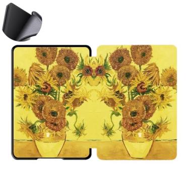 Imagem de Yzlvigrous Capa para Kindle Paperwhite 12th/Coloroft Signature Edition 1ª Geração 2024, Tampa Traseira de TPU Macia de 7 Polegadas com Sono/despertar Automático, Modelo: SA569P/SA59CP/SA568B