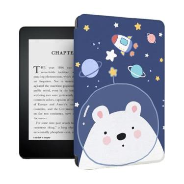 Imagem de Yzlvigrous Capa para Kindle Paperwhite 5/6/7th Gen 2012/2013/2015, Modelo Compatível com Estojo de 6 Polegadas: DP75SDI/EY21, Capa Ultra Slim PU com Sono Automático/Wake