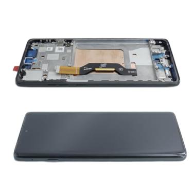 Imagem de Avvood Substituição do conjunto de digitalizador de tela LCD sensível ao toque com moldura para Motorola Moto Edge 2025 XT2519 XT2519-1 XT2519-2 de 6,7 polegadas