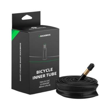 Imagem de Câmara De Ar Para Bicicleta De Estrada 700C Em Borracha Butílica Com V