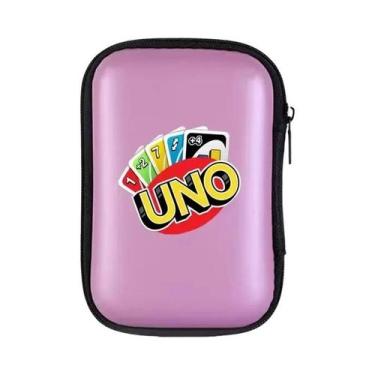 Imagem de Estojo De Armazenamento Para Jogo De Cartas UNO Para Crianças Com Zípe