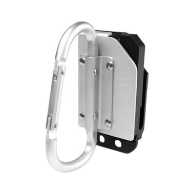Imagem de Ｂｅｓｇａ Suporte para chave inglesa com clipe de liberação rápida para cinto de ferramentas, ideal para encanadores e eletricistas.