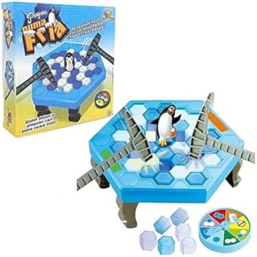 Imagem de Quebra gelo pinguins brinquedo criancas sortidos desafio amigos divertido, pequenos
