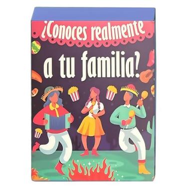 Imagem de bibile Spanish-EnglishFamily Games for Parties | Bilingual Conversation Cards | Fun Board Games for Parties and Evening Entertainment