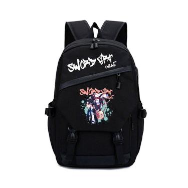 Imagem de Mochila Sword Art Online Kirito Yuuki Asuna para crianças
